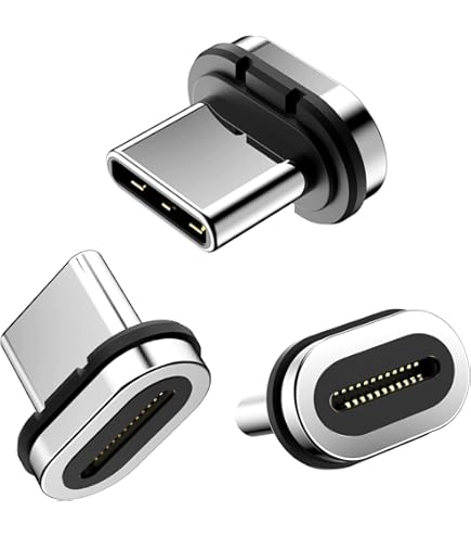 Adaptateur Magnétique USB-C 240W - Transfert 80 Gbit/s - Compatible Thunderbolt 4 - Charge Rapide & Vidéo 8K