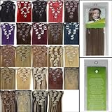 15'' 18'' 20''22'' 7pcs Clip in Remy Real Human Hair Extensions Straight 24 colors for Choose Beauty Hair Style