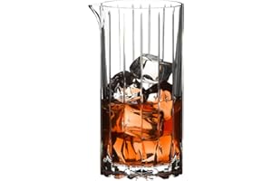 RIEDEL - Vaso de mezcla de vidrio específico para bebidas, vidrio, transparente, 22 oz.