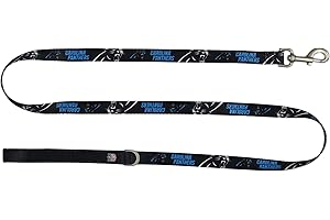 LITTLE EARTH PRODUCTIONS Littlearth Unisex-Adult NFL New York Giants Premium Pet Leash, Team Color, 0.75" x 60"