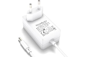 ShineBurky Adaptador de Corriente DC 12V 3A 36W, Fuente de Alimentación Transformador para Tiras LED 2835 5050, Cámaras, Doméstico para Pantallas, Equipos Electrónicos (5.5mm X 2.1mm)