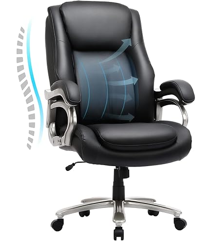 VANSPACE Executive Office Chair Big And Tall 450lbs Heavy Duty Desk