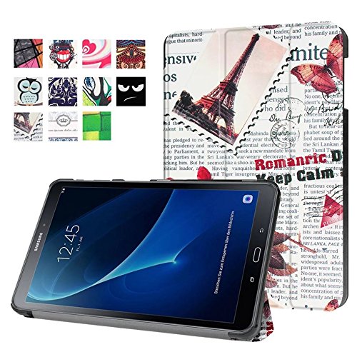 Tasche für Samsung Galaxy Tab A 10.1 SM-T580 T585 Zoll Schutz Hülle Flip Tablet Cover Case T580N T585N NEU
