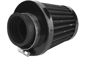 Qiilu Filtr powietrza motocykla grzyb filtr powietrza zmodyfikowane uniwersalne akcesoria, Domyślny, 35mm