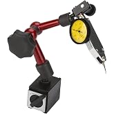 Magnetic Base Comparator Clock, Comparator Watch with Magnetic Base, Strong Flexible Magnetic Caliber Support Base Bracket Le
