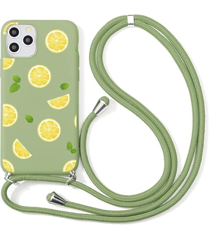 Foonary Case With Rope For Apple IPhone 13 6.1 Inches, Hanging Strap With Aesthetic Motif Adjustable Necklace Chain Lanyard Case, Silicone Anti-Shock - View #2