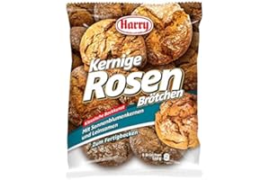 MONRIKON Harry Brot 10 bags of hearty rose rolls, 6 pieces, 85 g / 510 g each