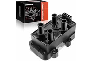 Frankberg 1x Bobine d'allumage Compatible avec Laguna II BG0 1 KG0 1 2001-2007 M.e.g.a.n.e I EA0 1 DA0 1 1999-2003 Twingo I C06 Clio I Clio II Kangoo Remplacer# 7700864624