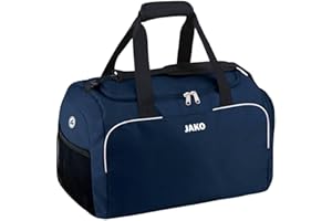 JAKO Sporttasche Herren Classico - Gym Bag mit Innentasche, geräumigem Hauptfach mit 2 Wege-Reißverschluss & Mesh-Fach, Verstellbarer Schultergurt