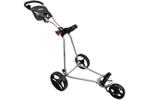 Bullet 5000 Chariot de golf professionnel pliable disponible en blanc, noir et argenté
