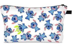 SANCHYA Bolsa de Cosméticos de Dibujos Animados, Bolsa de Maquillaje, Bolsas de Maquillaje de Viaje, Bolsa de Aseo de Viaje, Bolsas de Cosméticos, Neceser Mujer, Bolsa De Aseo, Bolsa Cosmética (Color B)
