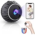KASTWAVE Mini Spy Camera,1080P HD Mini Camera Hidden Security Cam, Wifi Wireless Micro Nanny Cam with Audio and Video, Mini Camera with Night Vision Motion Detection for Outdoor/Indoor