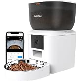 Haustier QQ029 Kameralı 1080P Gece G&ouml;r&uuml;ş Akıllı Kedi K&ouml;pek Otomatik Mama Kabı, Tuya App-Wifi Uzaktan Kontrol, Sesle &Ccedil;ağırma, 