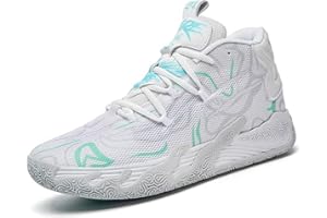 MANZOOR Zapatillas de Baloncesto para Hombre Mujeres clásicas Suela Casuales Moda Zapatos Deporte Antideslizantes,Fitness, Caminar, Informales