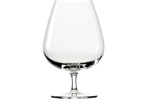 Stölzle Lausitz Cognac Grandezza - Copas de vino 610 ml, 6 unidades, vasos de brandy, apto para lavavajillas, copas de vino irrompibles, copas de coñac, vidrio giratorio