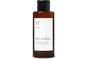 47 Skin Anti-blemish BHA Exfoliant enriched with Silver Chitoderm for All Skin Types, Clear Skin Exfoliator, 100ml