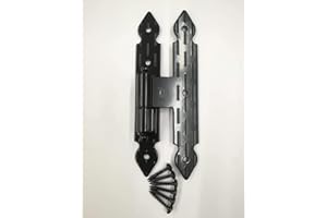 TECNOSTAMP Cerniera a bandella a "T" Lunghezza mm.200 nera