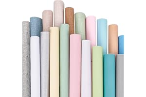 GOMAKERER 19 Blatt Tapete, Gemischte Farben Kunststoff-Dielen, Miniaturen, Dekorationszubehör Für Wohnzimmer, Schlafzimmer, Dekoration