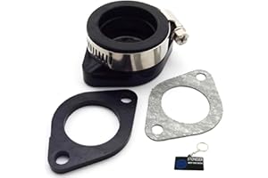 STONEDER Pit Bike Carb Intake Adapter Boot Rubber Pipe Flange Gasket For Mikuni VM24 Keihin PE24 26 28 OKO