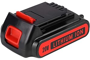 Geelink 3.0Ah Lithium Ion Battery Replacement for Black and Decker 18V LBXR20 BL1518-XJ LB20 LST201 LBX20 LSW20 Cordless Tool Batteries Pack