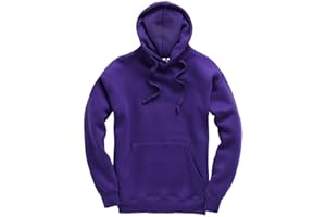 MELLOR DESIGN Plain Pullover Hoodie Hooded Top Unisex Mens Ladies Hoody Sweatshirts
