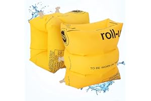 EIVONDA Manguitos Piscina Niños 3-6 Años Flotadores de Natación Inflables Manguitos para Entrenamiento de Natación Manguitos Bebe PVC Alas de Agua Juguetes Piscina