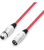 Microfono Cavo Microfono XLR Maschio-femmina 0,5 M - 4 Pezzi, 3 Poli, Per Audio/DMX, Marca Adam Hall Cavo Xlr - Foto 2