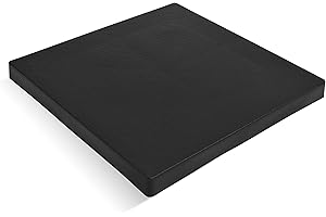 Prime Garden® Plateau plat carré / rond - Résistant aux intempéries - Avec roulettes - Aide au transport pour plantes - 40 x 40 cm - Anthracite