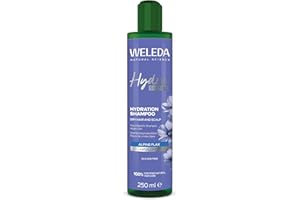 Weleda Hydra Shine Shampoo with Hyaluron and Alpine Flax, For Hydration & Hair Shine, Dry Hair & Scalp, Silicone Free, Vegan, 100% Certified Natural, 250ml