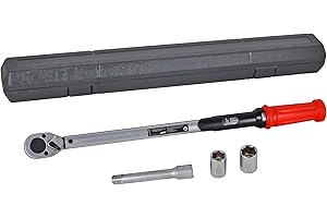 KS-Direkt Drehmomentschlüssel Drehmoment 1/2 Stecknüsse 17 19 Einstellbar von 40 bis 210 Nm Verlängerung