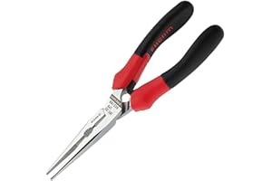 Facom 185 a.20cpe 1/2 rotonde beccucci Pinza, Rosso/Nero, 200 mm