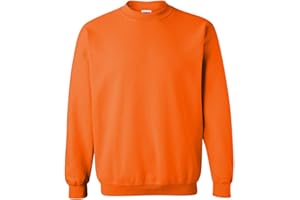 Gildan Heavy Blend Crewneck Sweatshirt, Safety Orange