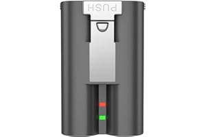 JSOPRTVR V4 Quick Release Battery Pack for Ring - 3.65V 6400mAh Replacement Battery for Ring Video Doorbell 2/3/3+/4, Stick Up Camcorder, Spotlight Cam, Spotlight Plus/Pro (1 Pack)