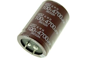 UNITED CHEMI-CON Snap-In Elko Kondensator Radial 4700µF 100V 105°C EKMH101VNN472MA50S d35x50mm 4700uF