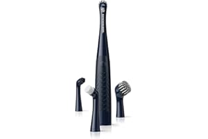 NEW Rechargeable SonicScrubber - Rechargeable Electric Scrubbing Brush - Cordless Cleaning Tool - 3hr Battery - Homes, Kitchens, Bathrooms, Footwear & More - USB Charging Cable + 4 Brush Heads