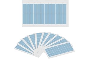 YTOOK 120 Stück Ersatztapes Klebestreifen, Hair Klebeband, Ersatz Tapes für Tape In Hair Extensions Echthaar, Perückenband Doppelseitige Klebebänder (Blau)