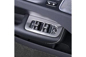 HIGH FLYING - Para XC60 2018 2019 2020 Acero inoxidable puerta Interior reposabrazos tapajuntas Mate 4 Piezas