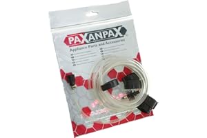 Paxanpax Pfc679 Rura Doprowadzająca Wodę, Czarny/Bezbarwny, ‎35 x 5 x 22 cm