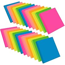 ZCZN Note Autocollant 1920 Feuillets Notes de 8 couleurs vive, 76 X 76 mm Lot de 24 Paquets 80 feuillets par Bloc, Notes Sticky 3 Blocs par Couleur ZCZN Note Autocollant 1920 Feuillets Notes de 8 couleurs vive, 76 X 76 mm Lot de 24 Paquets 80 feuillets par Bloc, Notes Sticky 3 Blocs par Couleur