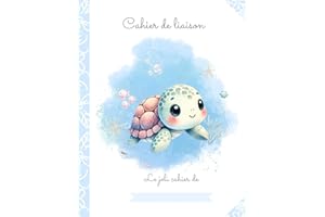 Cahier de liaison Assistante-maternelle: 1 an de fiches de liaison présentées sous forme de semainiers - Format 17x22cm