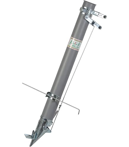 Piantatore Rapido A 2 Bocche ABREK – Per Piantine, Bulbi, Semi, Diametro Foro 7 Cm, Lunghezza 101 Cm