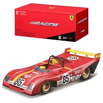Ferrari 512BB Bleu Miniature 1/43 – Burago, Zamac – Occasion, Pour Collection