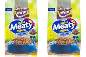 BARGAINSMANIA Rewward Meaty Mince 2kg - Beef - Provide The Ultimate Taste Satisfaction With This Rewward Meaty Mince 2kg - Pack of 2