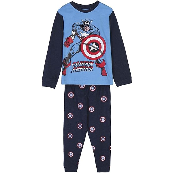 CERDÁ LIFE'S LITTLE MOMENTS | Pijama Largo Single Jersey Mickey Diseño Exclusivo, Cómodo y Suave - Pijama Mickey Mouse Conjunto de Dormir Ideal para Fanáticos