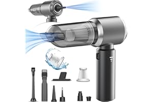 KEDIFOAI Aspirateur à Main, Aspirateur Voiture Puissant Sans Fil,20000PA Aspirateur A Main,Mini Aspirateur Voiture,20000Pa Mini Aspirateur sans Fil Portable à 3 Vitesses,6000mAh Batterie Mini Aspirateurs