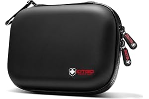 Kitgo Mini First Aid Kit Compact Medical Emergency Survival Kit, Perfect for Car, Travel, Home, Workplace, Vehicle, Camping (101 Piece-Black