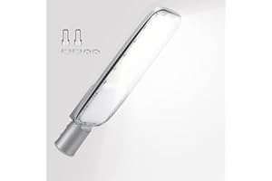 RIGIDON Esterno Proiettore Lampione Led, 200W 13892LM Luce Stradale a Led Per Giardino, Strada, Scuola, Parcheggio, Campo da Basket, Cortile, Piazza, Garage, 6000K Impermeabile Fari di Sicurezza