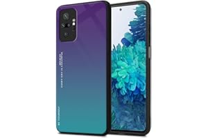 RankOne Gradient Glitter Funda para Redmi Note 10 Pro (6.67" Inches), Thin Slim Carcasa Protectora para Teléfono - 3