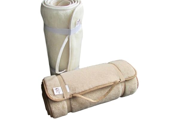 Sportmatta, halkfri, yogamatta, gymnastikmatta, dörrmatta, sängmatta, 100 % ull