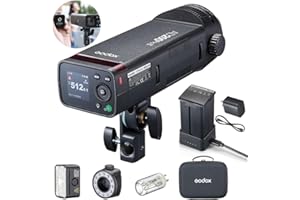 ‎GODOX Godox AD200Pro II 200W Flash – HSS 1/8000s, bezprzewodowy X-2,4G, recykling 0,01-1,8s, 2980 mAh, TTL kompatybilna Canon/Nikon/Sony, aktualizacja od AD200Pro